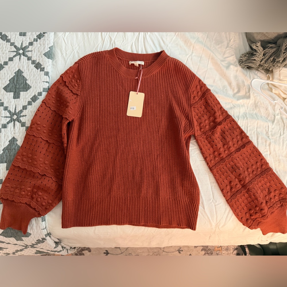 Women's Rust Sweater